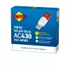 WLAN USB adapteris AC 430 Edition MU-MIMO International, belaidis, USB, Wi-Fi 5 (802.11ac), 583 Mbit/s, permatomas