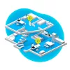 WiFi stiprintuvas AVM FRITZ!Repeater 2400 Edition International — 1733 Mbit/s, 1× Gigabit Ethernet, IEEE 802.11ac/n