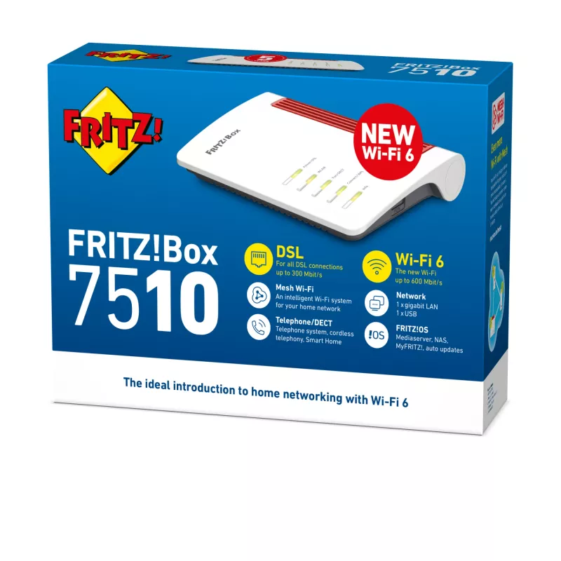 Maršrutizatorius FRITZ!Box 7510 International