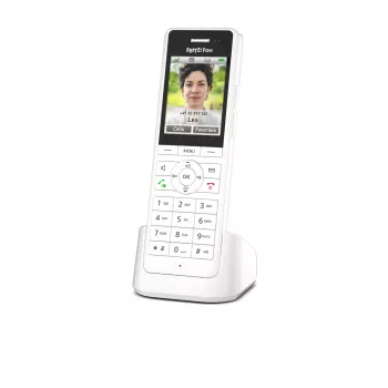 DECT belaidis ragelis FRITZ X6 baltas International – garsiakalbis, atsakiklis, 100 įrašų telefonų knyga