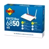 Belaidis maršrutizatorius FRITZ!Box 6850 4G International, Gigabit Ethernet, dvispalvis (2,4 GHz / 5 GHz), baltas
