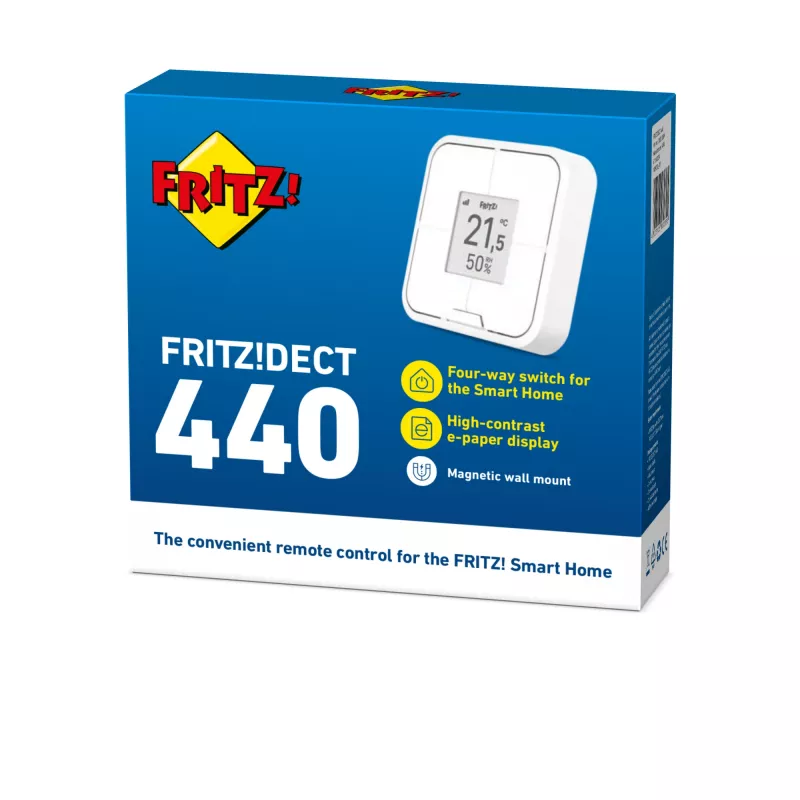 AVM FRITZ!DECT 440 International belaidis šviesos valdiklis, baltas, DECT