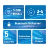 MESH rinkinys FRITZMESH SET 1600 2-PACK EDITION INTERNATIONAL, dviejų juostų (2,4 GHz / 5 GHz), Wi-Fi 6 (802.11ax), raudonas, baltas