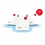 „Wi-Fi 6“ tinklo rinkinys FRITZMESH SET 1600 3-PACK EDITION INTERNATIONAL (raudona, balta)