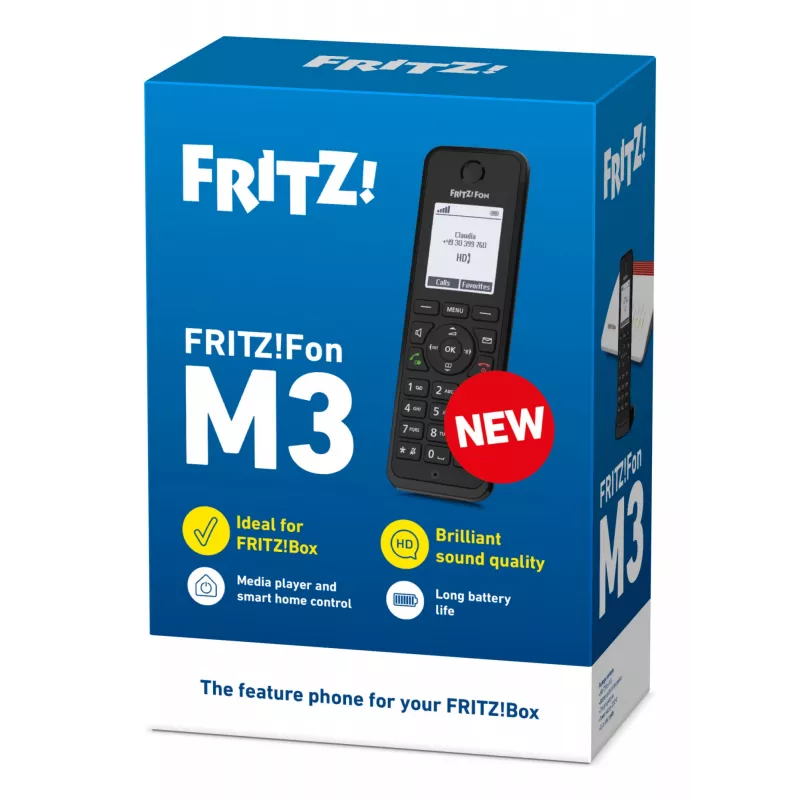 DECT belaidis ragelis AVM FRITZ! Fon M3 International