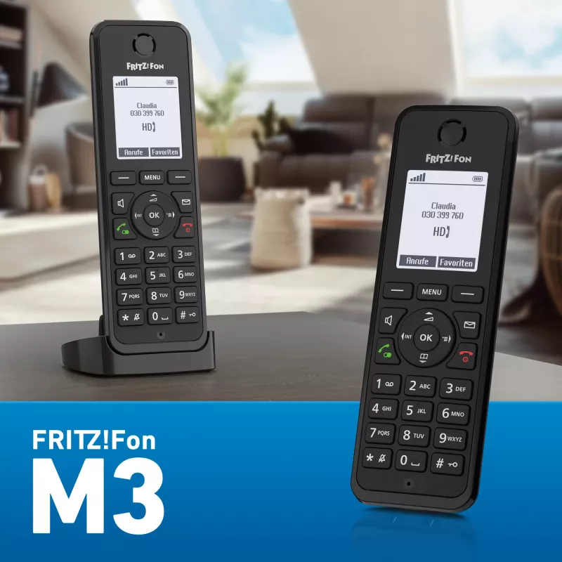 DECT belaidis ragelis AVM FRITZ! Fon M3 International