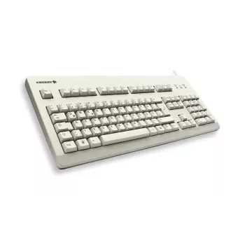 Mechaninė pilno dydžio klaviatūra CHERRY G80-3000 USB QWERTY JK anglų pilka, 105 klavišų, 1,75 m laidas