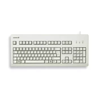 Mechaninė pilno dydžio klaviatūra CHERRY G80-3000 USB QWERTY JK anglų pilka, 105 klavišų, 1,75 m laidas