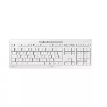 CHERRY Stream Desktop Recharge belaidė klaviatūra su pele, RF, QWERTZ, pilka