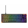 Mechaninė žaidimų klaviatūra Cherry K5 Pro TMR Compact — 65% išdėstymas, QWERTZ, RGB foninis apšvietimas, USB laidas, 2 m, juoda/oranžinė