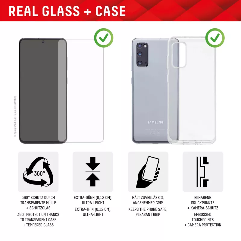 Displex apsauginis stiklas Google Pixel 8 Pro su dėklu, Eco montavimo rėmelis, atsparus įbrėžimams