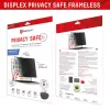 Displex PRIVACY SAFE 2 krypčių nuimamas privatumo filtras, skirtas 13,3 colių nešiojamiesiems kompiuteriams (16:10)