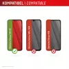 Grūdinto stiklo apsauga + dėklas Samsung Galaxy A36, e.v.i., Eco montavimo rėmelis, atspari įbrėžimams, permatoma
