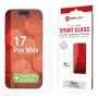 Displex Smart Glass (9H) apsauginis stiklas, skirtas Apple iPhone 17 Pro Max, su montavimo lipduku, nedūžtantis