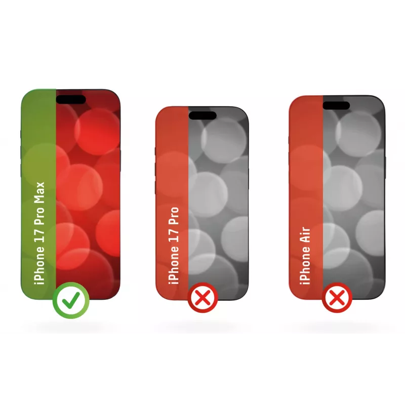 Displex Smart Glass (9H) apsauginis stiklas, skirtas Apple iPhone 17 Pro Max, su montavimo lipduku, nedūžtantis