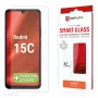 e.v.i. DISPLEX Smart Glass apsauginis stiklas, skirtas Xiaomi Redmi 15C (modelis 02198)