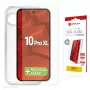 Displex apsauginis stiklas Google Pixel 10 Pro XL su dėklu, Eco montavimo rėmelis, atsparus įbrėžimams