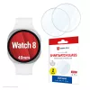Apsauginis stiklas e.v.i. Displex 9H Glass Galaxy Watch 8 40mm, 2 vnt., itin plonas, be rėmelio, nuo pirštų atspaudų