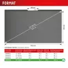 Privatumo filtras e.v.i. Displex PRIVACY SAFE magnetinis 2 krypčių 16 colių (16:10) nešiojamam kompiuteriui, berėmis, blizgus/matinis, 3H