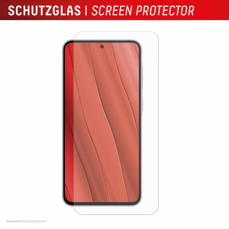Displex apsauginis stiklas Samsung A57 su dėklu, atsparus įbrėžimams