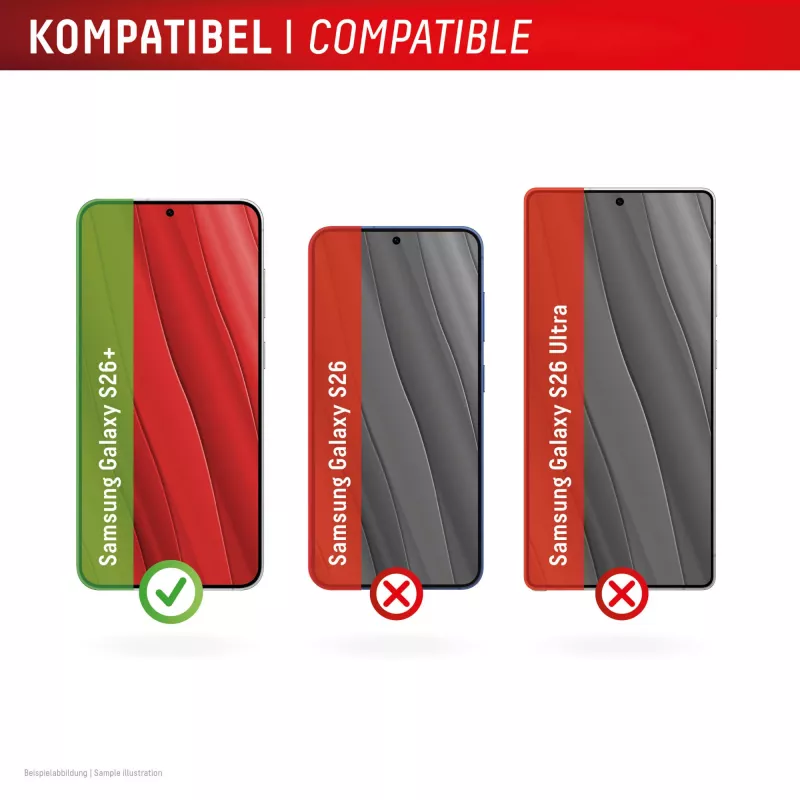 Displex privatumą užtikrinantis apsauginis stiklas (10H) Samsung S26+, privatumo filtras