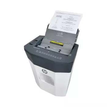 Popieriaus smulkintuvas HP OneShred Auto 80CC, kryžminis pjovimas, 68 dB, 22 cm, baltas