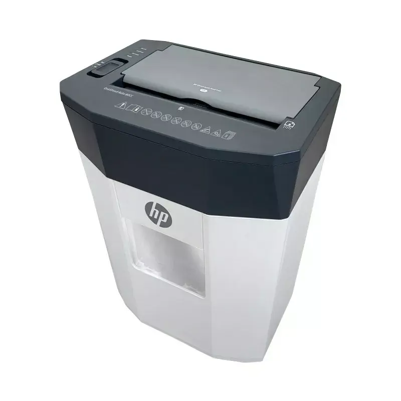 Popieriaus smulkintuvas HP OneShred Auto 80CC, kryžminis pjovimas, 68 dB, 22 cm, baltas