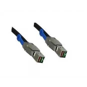 Microconnect SFF8644/SFF8644-200 SAS kabelis 2 m juodas