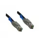 Microconnect SFF8644/SFF8644-200 SAS kabelis 2 m juodas