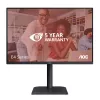 AOC E4 X24E4U monitorius 61 cm (24 col.) 1920 x 1200 pikselių Full HD LED juodas