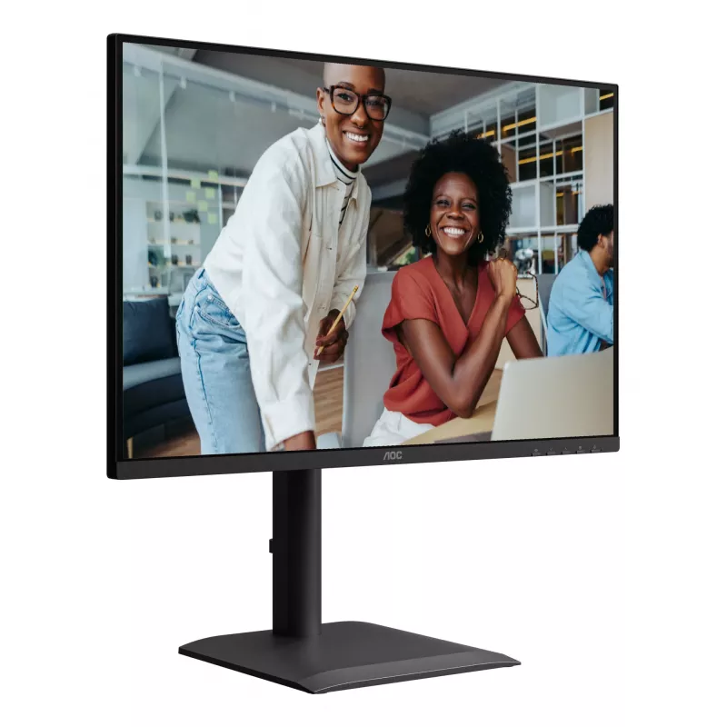 AOC E4 X24E4U monitorius 61 cm (24 col.) 1920 x 1200 pikselių Full HD LED juodas