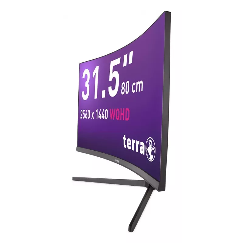 Monitorius TERRA 3285W 80 cm (31,5 colio) 2560 x 1440 pikselių Wide Quad HD LCD juodas