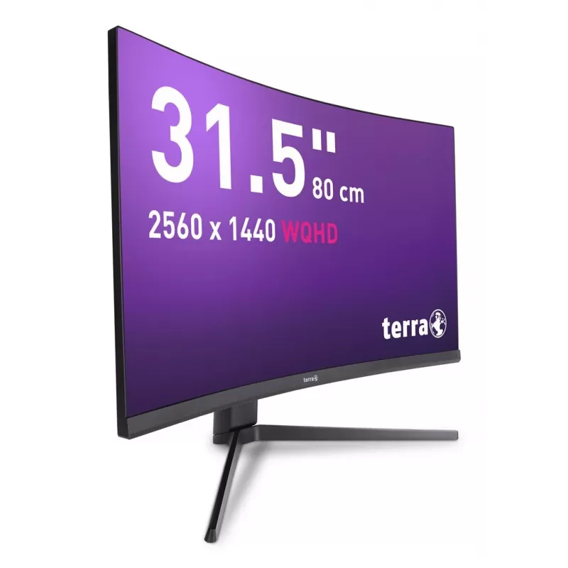 Monitorius TERRA 3285W 80 cm (31,5 colio) 2560 x 1440 pikselių Wide Quad HD LCD juodas