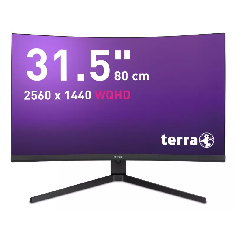 Monitorius TERRA 3285W 80 cm (31,5 colio) 2560 x 1440 pikselių Wide Quad HD LCD juodas