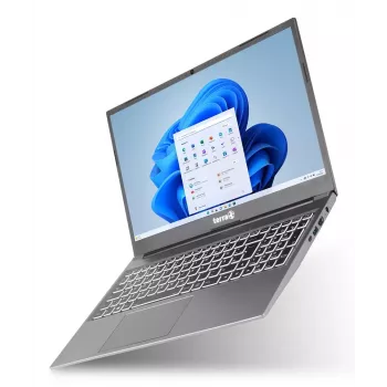 Nešiojamas kompiuteris TERRA 1517R Intel® Core™ i3-1315U 15.6 colio Full HD 8 GB RAM 500 GB SSD Wi-Fi 6 Windows 11 Home Pilka