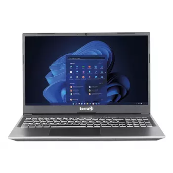 Nešiojamas kompiuteris TERRA 1517R Intel® Core™ i3-1315U 15.6 colio Full HD 8 GB RAM 500 GB SSD Wi-Fi 6 Windows 11 Home Pilka