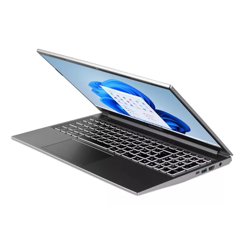 Nešiojamas kompiuteris TERRA 1517R Intel® Core™ i3-1315U 15.6 colio Full HD 8 GB RAM 500 GB SSD Wi-Fi 6 Windows 11 Home Pilka