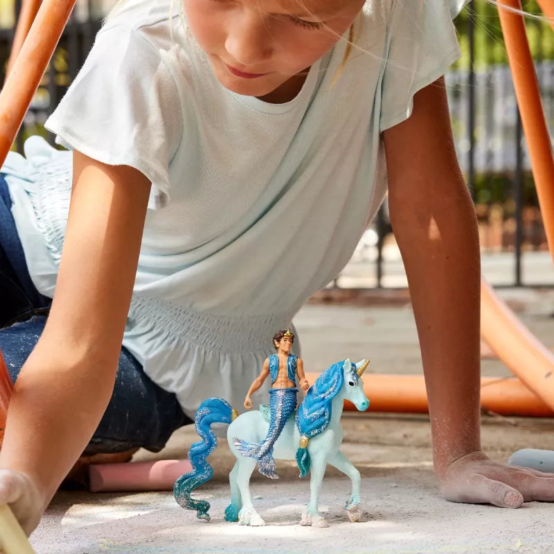 schleich BAYALA Aryon ant Vienrago, 5 m., Saulės Elfai, Vienaragiai ir Fėjos, Įvairiaspalvis