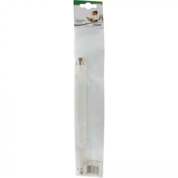 Langų kanalas SAT kabeliui InLine F-plug kištukas–kištukas, baltas, 21×220×13 mm