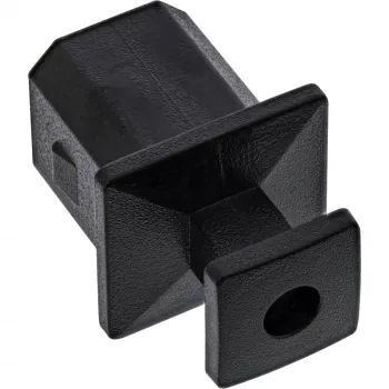 InLine Dust Cover USB-B lizdui, juoda, 50 vnt.