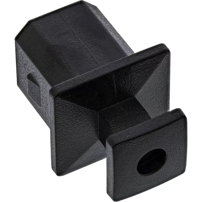 InLine Dust Cover USB-B lizdui, juoda, 50 vnt.