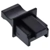 Dulkių dangtelis RJ45 lizdui InLine 59942C juodas 10vnt