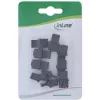 Dulkių dangtelis RJ45 lizdui InLine 59942C juodas 10vnt
