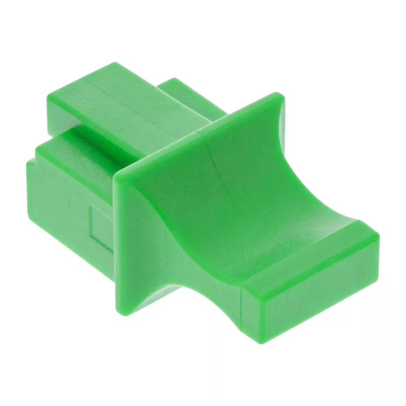 InLine Dulkėms atsparus RJ45 kištukinis dangtelis, žalias, 10 vnt.
