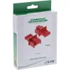 InLine Dulkėms atsparus RJ45 lizdo dangtelis, raudonas, 100 vnt.