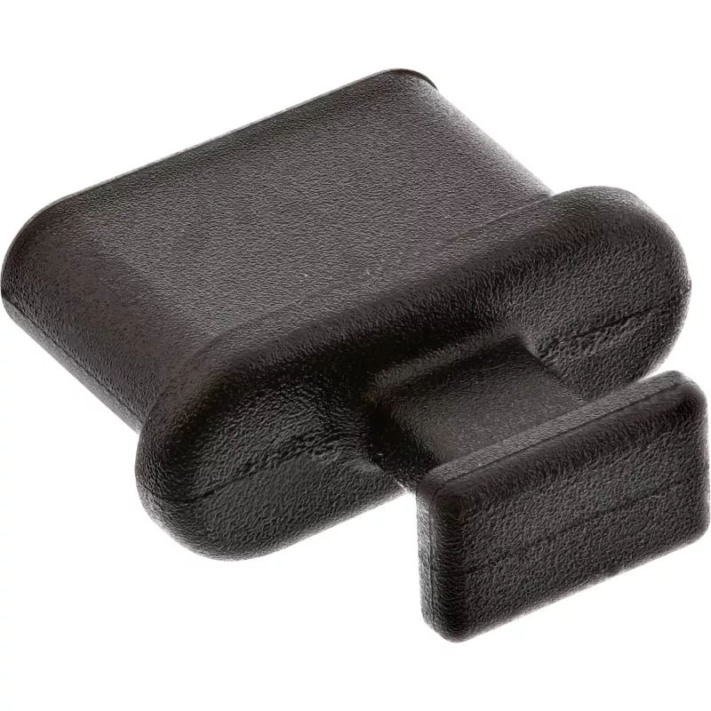 Dulkių dangtelis USB-C lizdui InLine 59948M juodas 50 vnt.