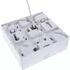 InLine FTTH prijungimo dėžutė su paruoštu 4x LC/APC 9/125µm 10m kabeliu