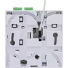 InLine FTTH prijungimo dėžutė su jau sumontuotu 4x LC/APC 9/125µm 50m kabeliu