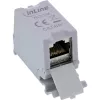 InLine 76203K Cat.6A dviguba jungtis su įžeminimo spyruokle