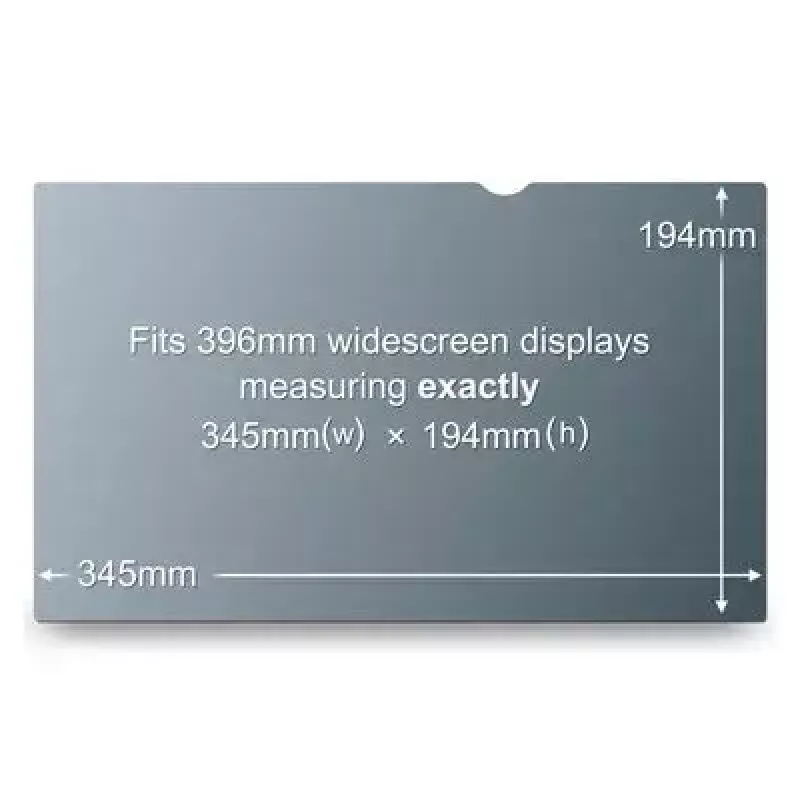 3M privatumo filtras BSF39.6W, 39,6 colio